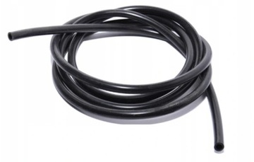 1m WĘŻYK WĄŻ SILIKONOWY CZARNY PRZEWÓD POMPKI SPRYSKIWACZA WODA OLEJ 2/4 mm