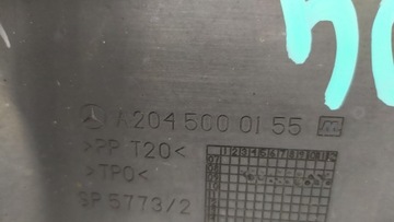 MERCEDES C CLASS W204 КРЫШКА ПЕРЕДНЕГО РЕМНЯ ВОЗДУХОЗАБОРНИКА A2045000155