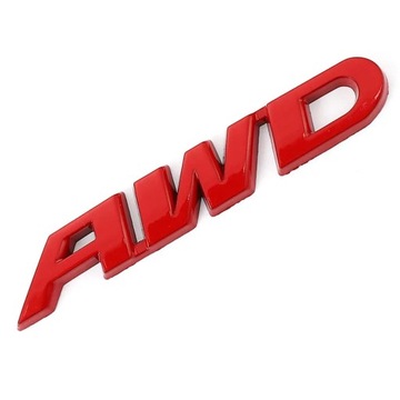 3D Металл AWD Логотип Эмблема Наклейка 4WD Значок Эмблема Наклейка для VW Toyota