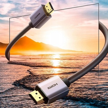 Кабель Baseus HDMI 4K 60 Гц Кабель FullHD 200 см 2 м