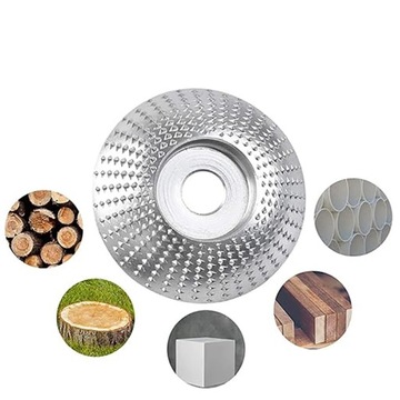 3x шлифовальных диска по дереву GRINDER RASP ВЫПУКЛЫЙ + ВОГНУТЫЙ + ПЛОСКИЙ