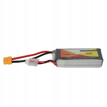 Akumulator RC Lipo 11,1 V 1400 mAh 3S 65C o dużej