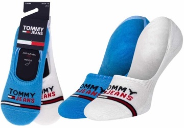 TOMMY HILFIGER STOPKI 2 PARY WHITE/BLUE r. 43-46