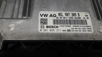 05L907309B JEDNOTKA MOTORU AUDI Q3 83A F3 2.0TDI