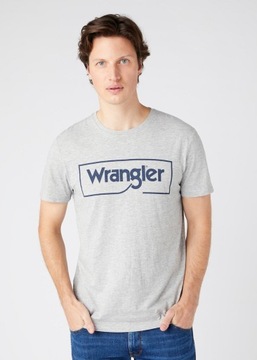 WRANGLER FRAME MĘSKI T-SHIRT KOSZULKA NADRUK 2XL