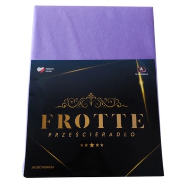 Prześcieradło z gumką Frotte 180x200 RÓŻNE KOLORY PREMIUM