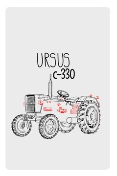 Magnes na lodówkę Ursus c-330 traktor rolnik
