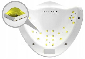 Lampa SUN5 LED + UV MOC 48W hybrydy +żel