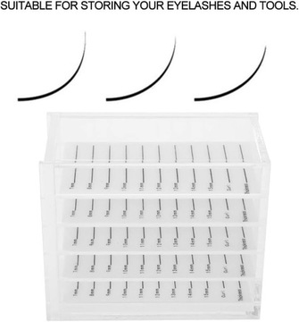 Przechowywanie Rzęs, Organizator do Przechowywania Rzęs Przechowywanie Sztu