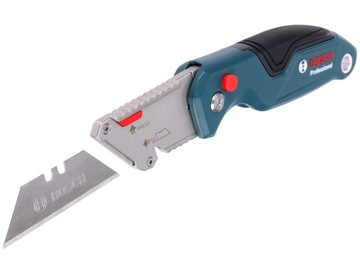 Складной нож с трапециевидным SK5 Bosch Professional + 3 лезвия