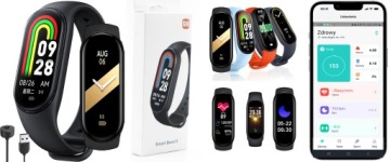SMARTWATCH SMARTBAND M8 BAND ИЗМЕРИТЕЛЬ ЧСС ШАГИ SMS