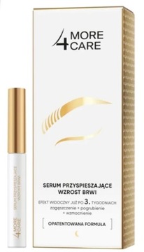 More4care SERUM przyspieszające wzrost brwi 3 ml