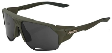 100% Okulary rowerowe NORVIK Army Green S3+S0