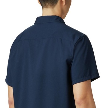 Koszula męska Columbia Utilizer II Solid S/S Shirt- Collegiate Navy L