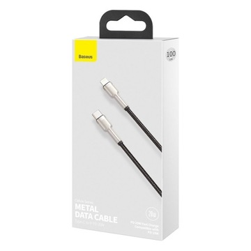 КАБЕЛЬ BASEUS USB-C - МОЛНИЯ ДЛЯ IPHONE PD 20Вт 1М