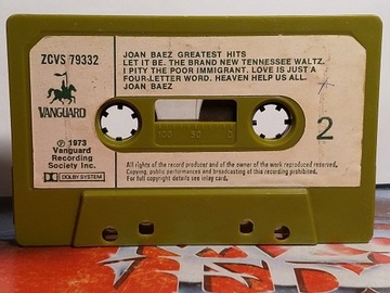 JOAN BAEZ – HITS GREATEST & .. – MC – VANGUARD