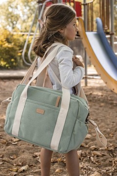 СУМКА ДЛЯ МАТЕРИ Paris Sage Green унисекс коврик BEABA