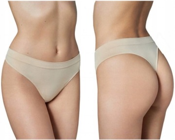 3 ЖЕНСКИХ НАТУРАЛЬНЫХ стринги GATTA SEAMLESS LILI M