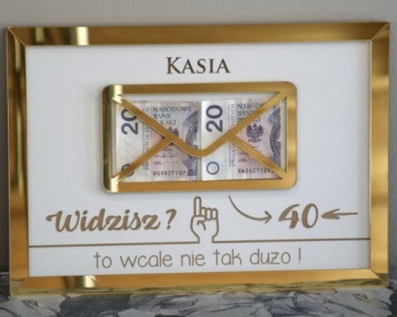 Подарок на день рождения 30 40 50 60 Зеркало в золотой раме