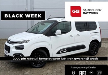 Citroen Berlingo III Osobowy M 1.5 BlueHDi 102KM 2020 Citroen Berlingo OFERTA BLACK WEEK 1.5 BlueHDi 102KM M5 Shine Salon PL ASO