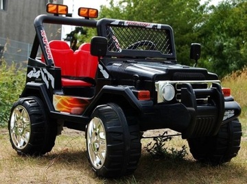 Автомобиль на аккумуляторе для 2 человек весом до 50 кг Огромный внедорожник Drifter Pilot 2.4.