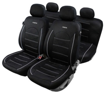 Autopotahy Seoul Fabia černá