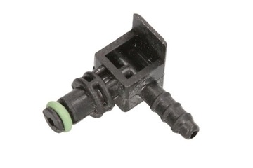 Переливное колено форсунки CR (пластик, DELPHI)