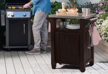 KETER STOLIK GRILOWY UNITY BUFFET 105L GRAFITOWY