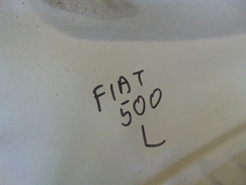 BLATNÍK LEVÝ PŘEDNÍ FIAT 500 2007- BÍLÝ