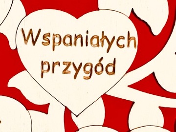 ПЕРСОНАЛИЗИРОВАННЫЙ ПОДАРОК ​​НА ДЕНЬ РОЖДЕНИЯ 18-99 ГРАВИРОВКА ДЕРЕВО - ПОЛЬСКАЯ РУЧНАЯ РАБОТА