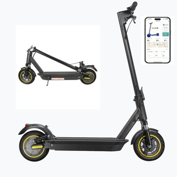 Składani Hulajnoga Elektryczna W4 MAX APP 350W 10cali Terenowe