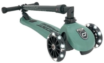 SCOOTANDRIDE Forest HULAJNOGA Składana Highwaykick 3 Koła z LED 3+ + gratis