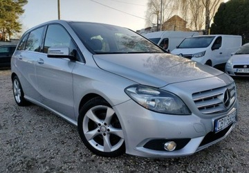 Mercedes Klasa B W246 Sports Tourer 200 BlueEFFICIENCY 156KM 2013 Mercedes-Benz Klasa B Panorama Automat Tylko 124.000km Zarejestrowany, zdjęcie 4