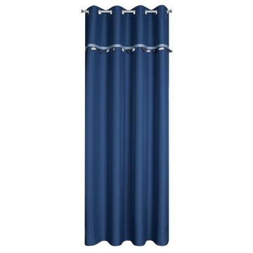 Zasłona do pokoju dziecięcego gotowa 140x250 autka