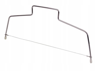 NÓŻ STRUNOWY DO CIĘCIA TORTÓW CIAST PODWÓJNY 32CM