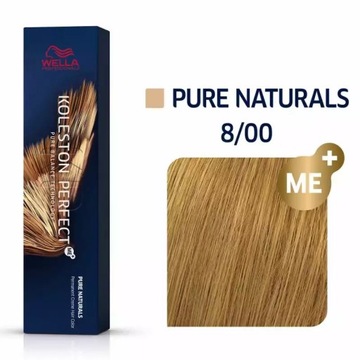 Wella Farba Koleston Perfect Me+ KP 8/00 Pure Naturals blondy 60ml