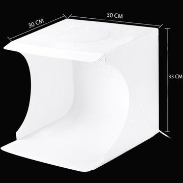 БЕСТЕНЬНАЯ СВЕТОДИОДНАЯ ПАЛАТКА ДЛЯ ФОТОСТУДИИ