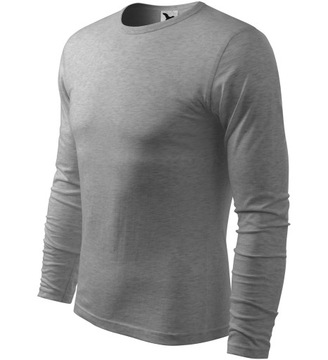 MALFINI FIT-T LS 119 DOPASOWANA koszulka męska z długim rękawem SLIM M