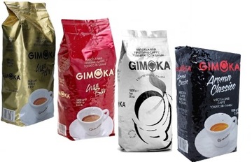 GIMOKA 4 KAWY WŁOSKIE 4KG ZIARNO