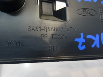 КРЫШКА ЗАДНЕГО СТОЙКИ ПОЛЬСКОЕ КРЕПЛЕНИЕ FORD FIESTA MK7 2008-