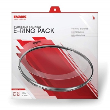 Tłumiki Evans 2 sztuki E Rings Standard 12 14 cali