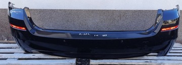 Bmw f11 zderzak tylny tył m pakiet pdc 668 schwarz 2