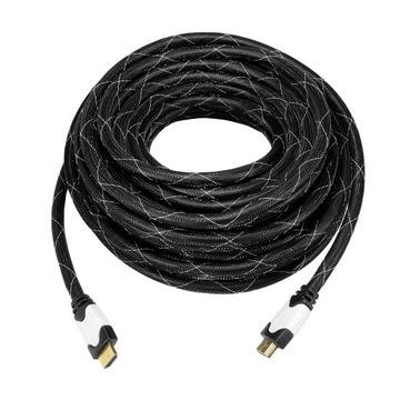 KABEL HDMI męski /HDMI 1.4 męski 10M with ETHERNET oplot ART oem tychmi