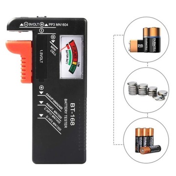 АНАЛОГОВЫЙ ТЕСТЕР ДЛЯ БАТАРЕЙ AA ​​AAA R14 R9