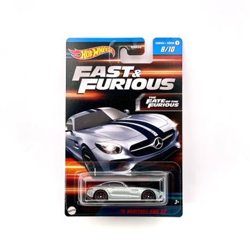 HOT WHEELS FAST & FURIOUS '15 MERCEDES - AMG GT 1:64 8/10 SERIA 3