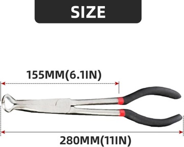 2Pcs Electrical Disconnect Pliers 11inch Automotive Electrical Disconnect