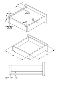 Любимое руководство Полный тормоз PIN Hafele 550