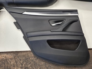 BMW 5 F10 SEDADLA POHOVKA BOKY KŮŽE OHŘÍVAČ