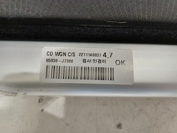 KIA CEED 3 III KOMBI ROLETA KUFRU 85930J7300