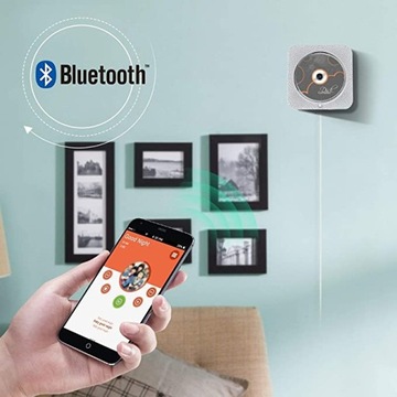 Портативный DVD/CD-плеер с Bluetooth, HDMI, ТВ, FM